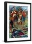 Again and Again They Returned to the Attack-James Henry Robinson-Framed Giclee Print