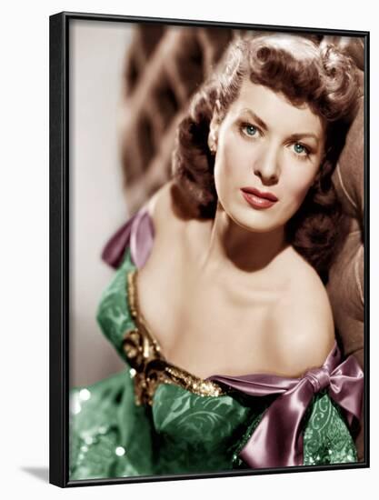 AGAINST ALL FLAGS, Maureen O'Hara, 1952-null-Framed Photo