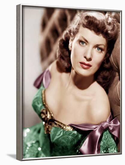 AGAINST ALL FLAGS, Maureen O'Hara, 1952-null-Framed Photo