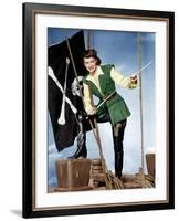 AGAINST ALL FLAGS, Maureen O'Hara, 1952-null-Framed Photo