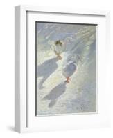 Against the Slope-Timothy Easton-Framed Giclee Print