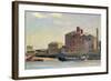 Against the Tide, Rotherhithe, 1992-Trevor Chamberlain-Framed Giclee Print