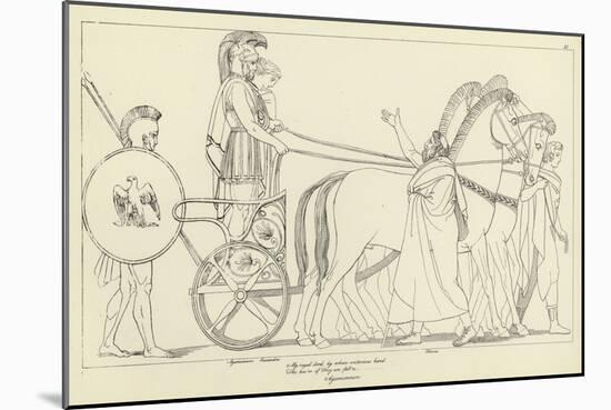 Agamemnon-John Flaxman-Mounted Giclee Print
