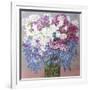 Agapantha,Chrysanthemums and Carnations,2012-Joan Thewsey-Framed Giclee Print