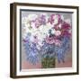 Agapantha,Chrysanthemums and Carnations,2012-Joan Thewsey-Framed Giclee Print