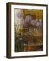 Agapanthus Before a Mirror. Late 19th Century-Carl Budtz Moller-Framed Giclee Print