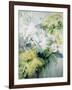 Agapanthus Molucela Arrangement in a Glass Vase-Karen Armitage-Framed Giclee Print