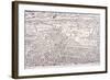 Agas' Map of London, C1561-null-Framed Giclee Print