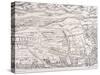 Agas' Map of London, C1561-null-Stretched Canvas