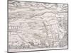 Agas' Map of London, C1561-null-Mounted Giclee Print