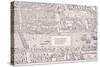 Agas' Map of London, C1561-null-Stretched Canvas