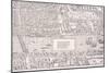 Agas' Map of London, C1561-null-Mounted Giclee Print