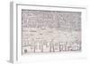 Agas' Map of London, C1561-null-Framed Giclee Print