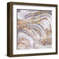 Agate Allure I-null-Framed Art Print