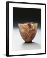 Agate Bowl, Used as Container for Ointments and Lotions, from Ercolano-null-Framed Giclee Print