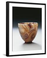 Agate Bowl, Used as Container for Ointments and Lotions, from Ercolano-null-Framed Giclee Print