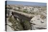 Agate Bridge, a Petrified Log Spanning Ravine, Petrified Forest National Park-Richard Maschmeyer-Stretched Canvas