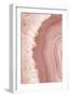 Agate Geode I Blush-Wild Apple Portfolio-Framed Art Print
