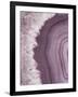 Agate Geode I Plum-Wild Apple Portfolio-Framed Art Print