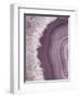 Agate Geode I Plum-Wild Apple Portfolio-Framed Art Print