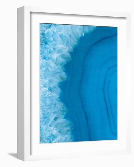 Agate Geode I-Wild Apple Portfolio-Framed Art Print