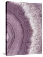 Agate Geode II Plum-Wild Apple Portfolio-Stretched Canvas