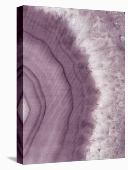 Agate Geode II Plum-Wild Apple Portfolio-Stretched Canvas