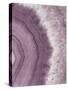 Agate Geode II Plum-Wild Apple Portfolio-Stretched Canvas