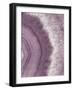 Agate Geode II Plum-Wild Apple Portfolio-Framed Art Print