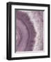 Agate Geode II Plum-Wild Apple Portfolio-Framed Art Print