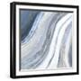 Agate I Silver Version-PI Studio-Framed Art Print