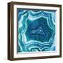 Agate in Aqua-Danielle Carson-Framed Giclee Print