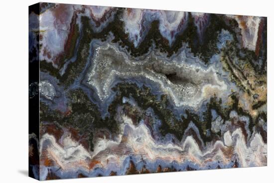 Agate in Colorful Design, Sammamish, WA-Darrell Gulin-Stretched Canvas