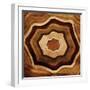 Agate rings-Jace Grey-Framed Art Print