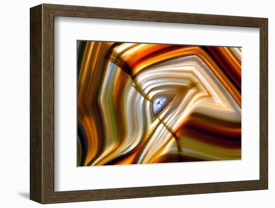 Agate Stone-cienpies-Framed Photographic Print