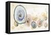 Agates Flying Watercolor-Patricia Pinto-Framed Stretched Canvas