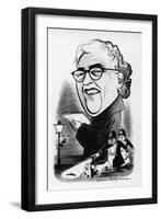 Agatha Christie-null-Framed Art Print