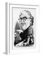 Agatha Christie-null-Framed Art Print