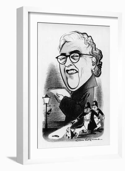Agatha Christie-null-Framed Art Print