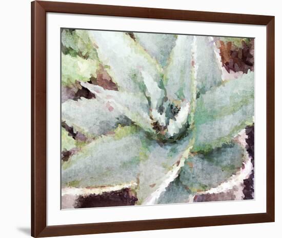 Agave Sebastiana-null-Framed Art Print