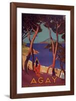 Agay-Roger Broders-Framed Art Print