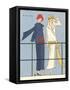 AGB Fashion Illustration-null-Framed Stretched Canvas