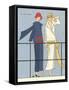 AGB Fashion Illustration-null-Framed Stretched Canvas