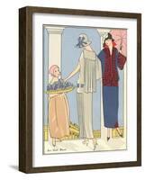 AGB Fashion Illustration-null-Framed Art Print