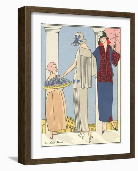 AGB Fashion Illustration-null-Framed Art Print