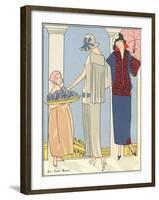 AGB Fashion Illustration-null-Framed Art Print