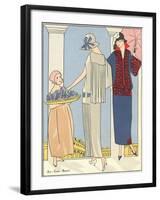 AGB Fashion Illustration-null-Framed Art Print