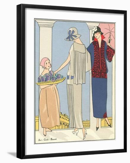 AGB Fashion Illustration-null-Framed Art Print