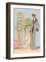 AGB Fashion Illustration-null-Framed Art Print