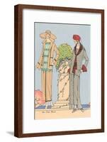 AGB Fashion Illustration-null-Framed Art Print